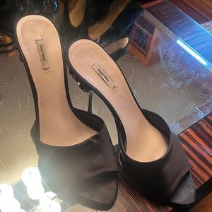 MIU MIU black heels
